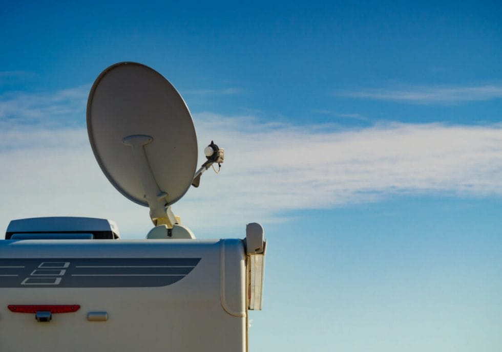 how to get a good tv signal in a caravan