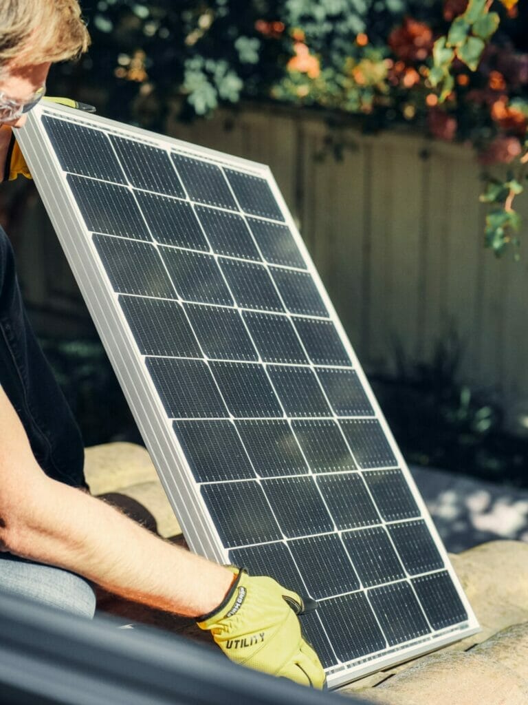what size solar panel for caravan
